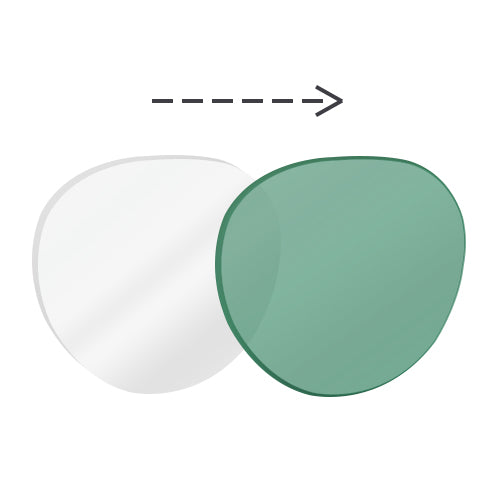 Verres fins à indice 1.61 (jusqu'à 28% plus fins)