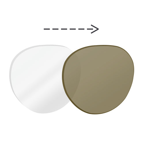 Verres fins à indice 1.61 (jusqu'à 28% plus fins)